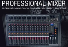RECORDIO 16 canali Mic Line Mixer Audio ingresso XLR USB