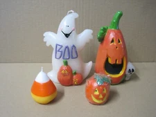 Halloween Decorations Shaped Candles Harry and David Vintage