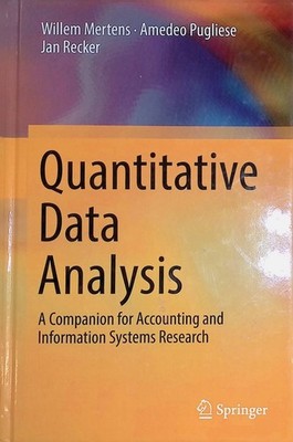 Quantitative Data Analysis: A Companion for Accounting and Information Systems R