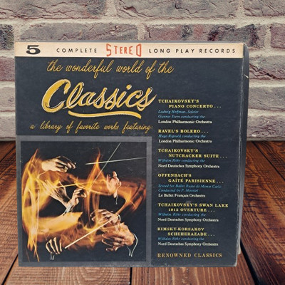 The Wonderful World of the Classics 5 LP Box Set Stereo Fidelity Classical Vinyl