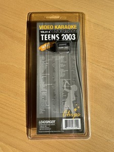 (NEW) Leadsinger Video Karaoke Musikartridge - TEENS 2003 - 100 Tracks, Vol. 1-A