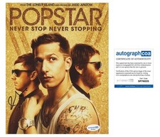 Jorma Taccone "Popstar: Never Stop Never Stopping" AUTOGRAPH Signed 8x10 Photo