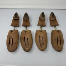 4 L Shoe Trees - Woodlore Cedar Shaper Expander Cole Haan READ 