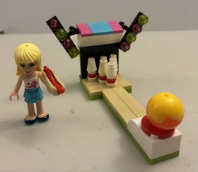 Ret. LEGO 30399 FRIENDS: Amusement Park Bowling. Complete. No box. No manual.
