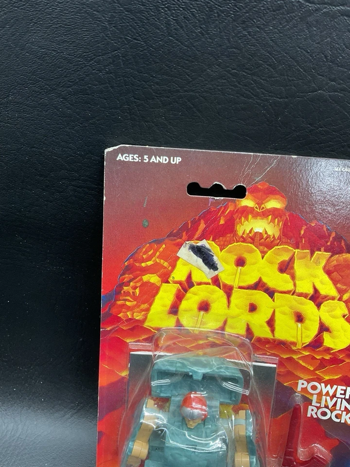 1986 TONKA ROCK LORDS BOULDER FIGURE NEW ON CARD - Image 2 of 4