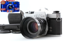 Near MINT Pentax Spotmatic F SPF SLR 35mm Film Camera SMC 55mm f1.8 From JAPAN