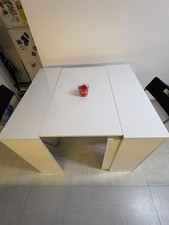 Tavolo consolle allungabile bianco fino a 3 metri