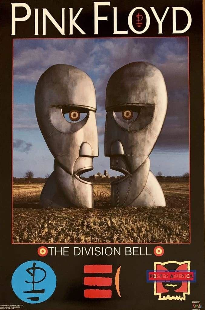 Pink Floyd The Division Bell Vintage Reproduction Album Poster