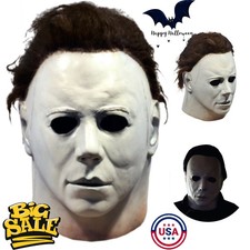 Halloween Michael Myers Mask 1978 Horror Cosplay Props Costume Latex Full Mask