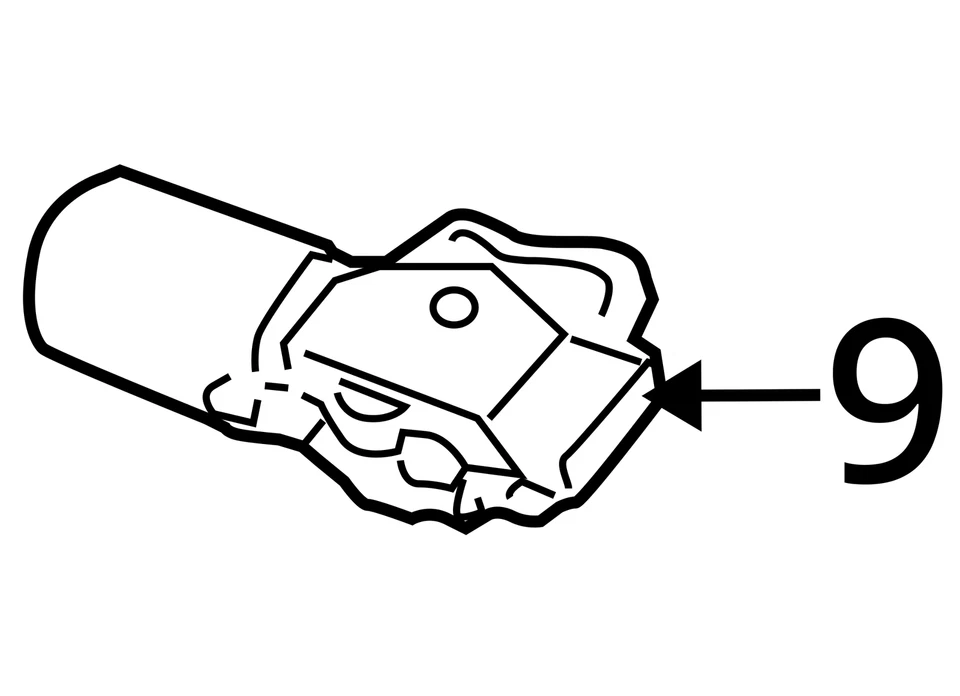 Motor limpiaparabrisas Chevrolet Malibu 10216438 2011 Foto 4 de 4