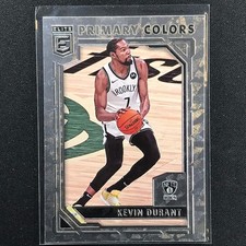 2021-22 Donruss Elite KEVIN DURANT Primary Colors Base #6