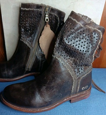 BED STU NEW Testa Di Moro Rustic Cheshire 7.5 Brown Leather Boots 