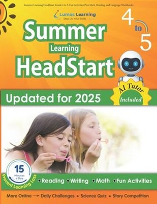 Summer Learning HeadStart, Grade 4 to 5: Fun Activities Plus Math
