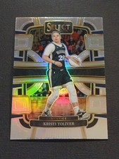KRISTI TOLIVER 2024 Panini WNBA Select Holo Silver Prizm Parallel #98 Mystics