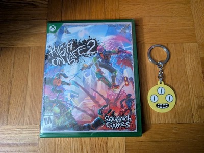 High On Life 2 Microsoft Xbox Series X Limited Run Games with Bonus Keychain