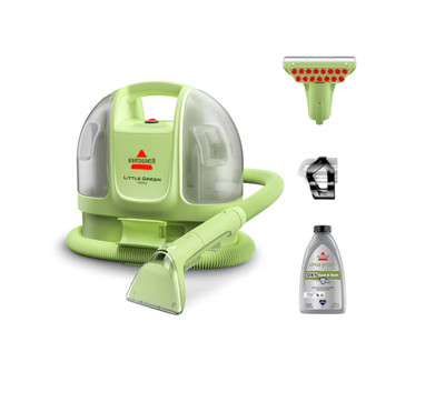 BISSELL Little Green Mini Portable Carpet Upholstery Cleaner 4075 w Tools