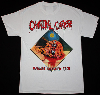 Hammer Smashed Face- Cannibal Corpse Band Music Unisex T- Shirt S- 5XL  MO391