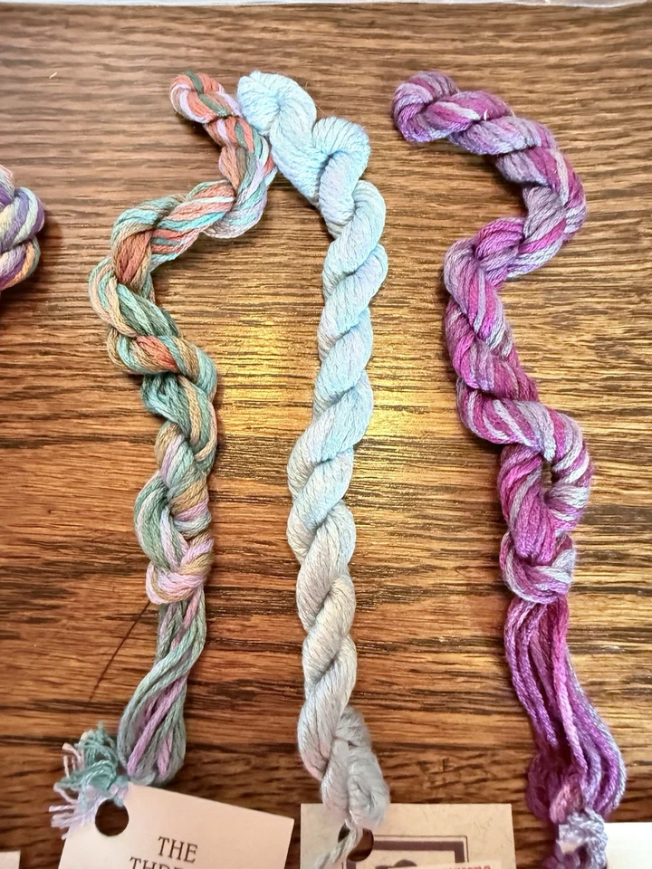 The Thread Gatherer-Silk 'n Colors Floss- Lot of 5 Skeins Hand Dyed 100% Silk - Image 3 of 4