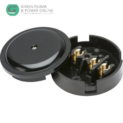 ML Zubehör 30Amp Anschlussdose 3-polig Gelenkdose - schwarz 10er Box