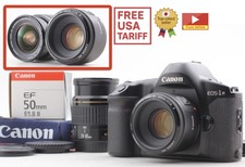 2 Lens  Top MINT  Canon EOS-1N 35mm Film Camera EF 50mm f1.8 II /28-80mm JAPAN
