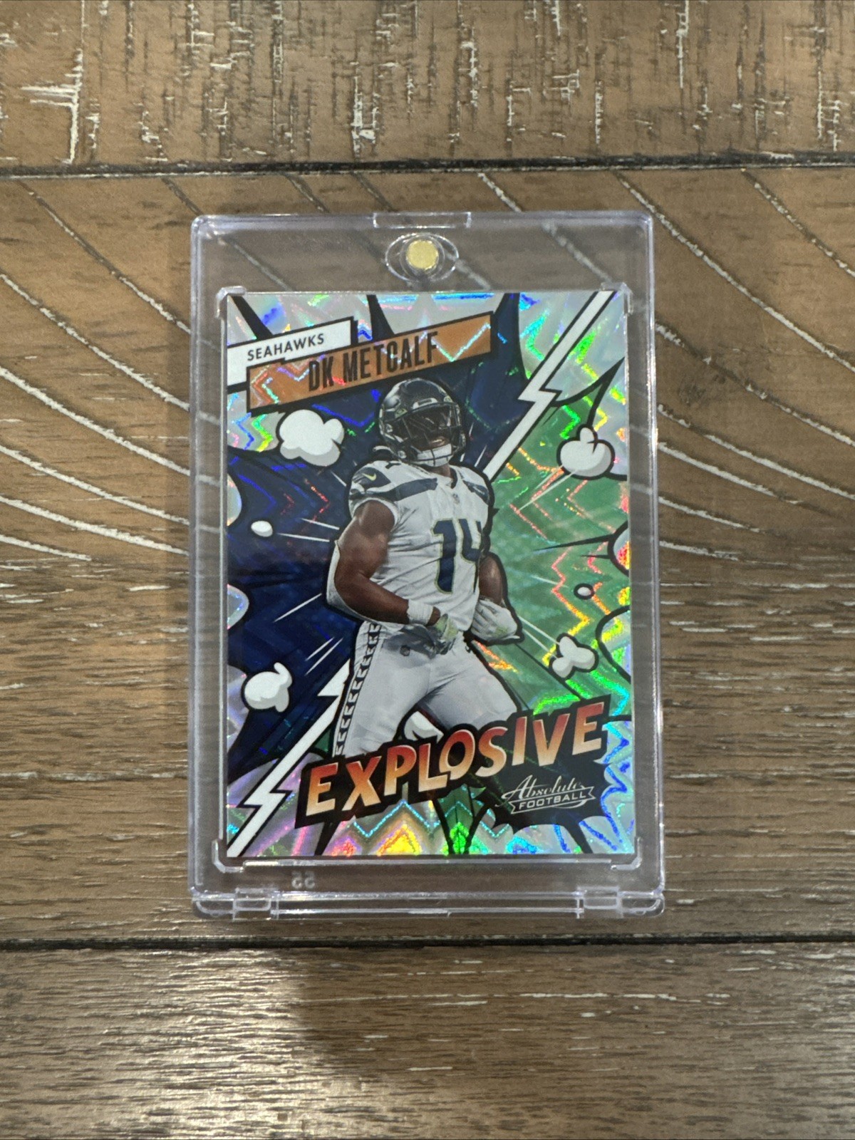 DK METCALF 2023 ABSOLUTE EXPLOSIVE CASE HIT SSP SEAHAWKS