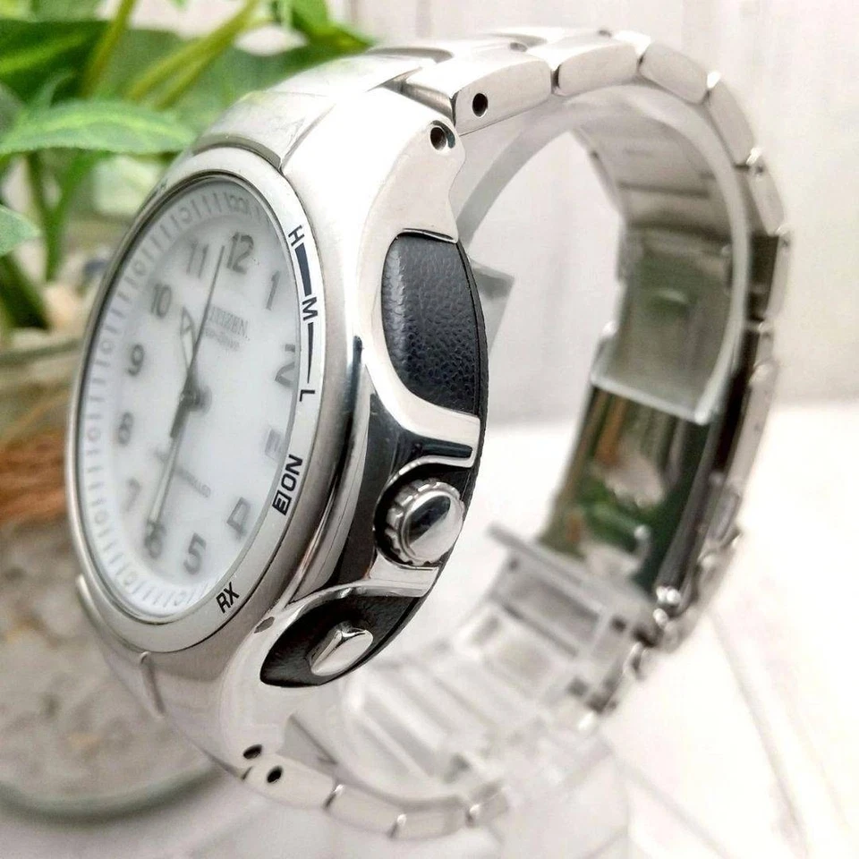 Working Citizen Eco Drive Radio Solar Men s Watch with Date Function - image 2 of 4