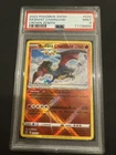 2023 POKEMON SWORD & SHIELD CROWNZENITH #020 RADIANT CHARIZARD PSA 9 small Crack