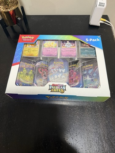 costco pokemon cards 5 pack Galar Power Mini Tin Pokemon TCG: Scarlet & Violet - Paldean Fates -Pack Mini Tins Bundle (Costco) including popular Pokémon such as Pikachu *NEW* Costco Pokemon 151 5-Pack