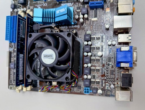 ASUS M4A88T-M Motherboard AMD Athlon II X4 840 3.2GHz 8GB RAM *TESTED* HDMI AM3 - Picture 5 of 8