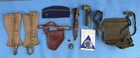 10 Pc Mixed Lot Vintage 1940s WW2 - 1960s Vietnam US Military Army Surplus