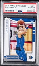 2018 PANINI CHRONICLES #611 LUKA DONCIC PSA 10