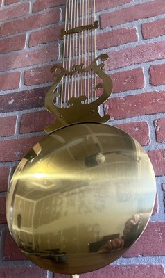 Large Kieninger Triple Chime Grandfather Clock Pendulum Trend Sligh Germany Vtg