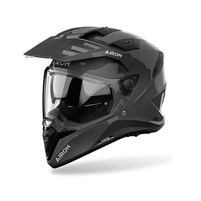 Airoh Bandit Full Face Helmet Adventure Enduro Motard Dark Grey Gloss Size XL