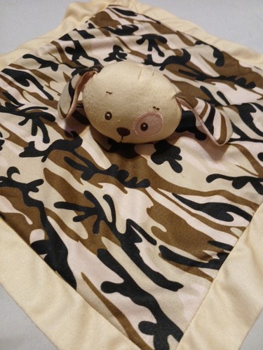 Baby Ganz Camo Dog Boy Puppy Lovey 13”