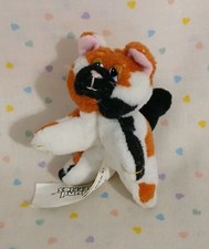 Vintage 1995 Pound Puppies Cat Kitten Calico Mini Stuffed Animal Plush Toy 3