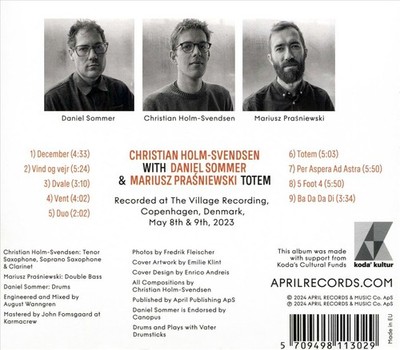CHRISTIAN HOLM-SVENDSEN TOTEM NEW CD