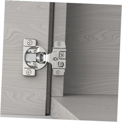 1/2 in Overlay Soft Close Concealed Hinge for Face Frame Door, 1/2'' 30 Pieces