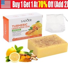 Kojic Acid  Turmeric Soap Bar for Dark Spot removal - Skin Lightening Soap Hot