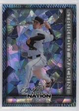 2025 Leaf Baseball Nation Platinum Blue Crystals 3/3 Owen Hall #SMB-27 1pe6