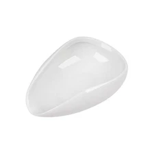 1 PCS Ceramic Coffee Bean Dosing Cup White Weighing Tray 4x3 Inch Cha He Bowl