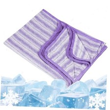 Cooling Blanket for Hot Sleepers, Summer Bed Blanket for Warm 50 x 70" Purple