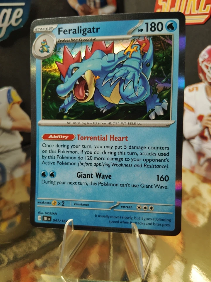 Feraligatr 041/162 SV05: Temporal Forces Holo - Image 3 of 4