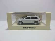 Minichamps Porsche Cayenne Turbo 2007 1/43 White Diecast Model Car New