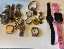 Estate Mixed Brands Lot  Of 14 For Parts Or Repair ONLY Untested. Some Vintage