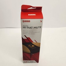 Evans SoundOff Hi-hat Mute 14 Inch Ultra Fin 95% Volume Reduction New