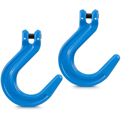 #ad Heavy Duty 3 8#x27;#x27; Grade 100 Clevis Hooks with Pin 8800 Lbs Capacity 2 Pcs $130.99