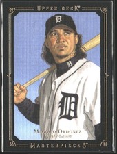 2008 Upper Deck Masterpieces #35 Magglio Ordonez Framed Black