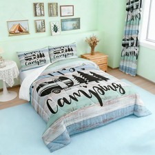 Castle Fairy Truck Camper Accessories Comforter Set,Camper Bedding Sets Youth Te