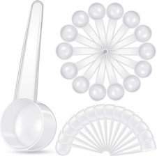 80 Pa Plastic Scoop Tablespoon Measuring Spoons 20 mL 20 cc