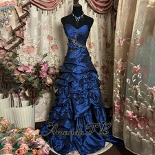 Pleat Sweetheart Ruched Mermaid Prom Dress